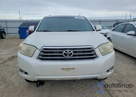 2008 Toyota Highlander Limited from USA, damaged, VIN JTEES42A582084129